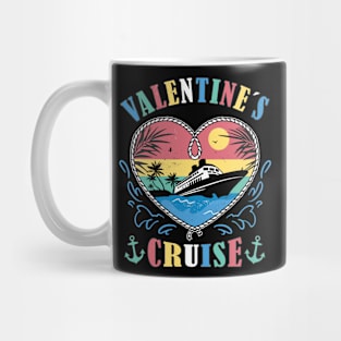 Valentine´s Cruise Valentine´s Day Matching Couple Vacation Mug